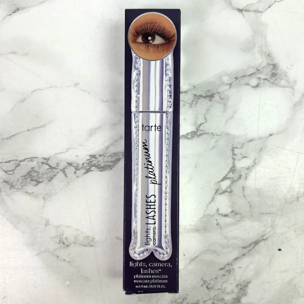 NIB Tarte Lights, Camera, Lashes Platinum Mascara in Black